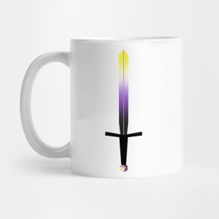 Nonbinary Sword Mug